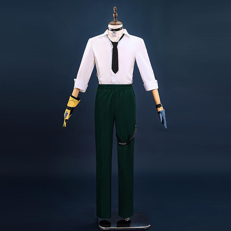 Spiel Zenless Zone Zero Harumasa Cosplay Kostüm Uniform Stirnband Halsband Requisiten Abschnitt 6 Damen Herren Halloween Party Anzug
