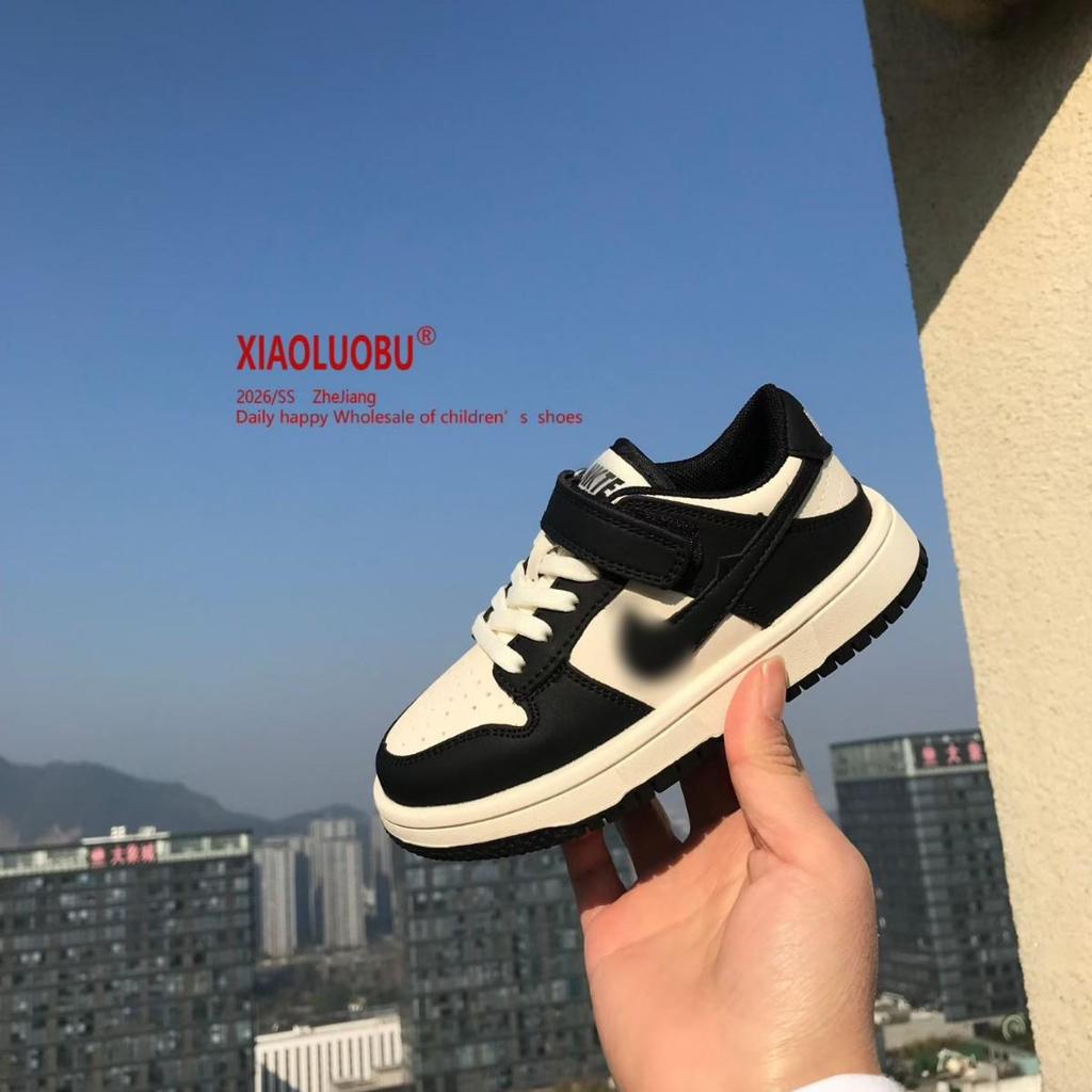 Chaussures de Sport Tendance Antidérapantes pour Enfants - Printemps/Automne 2026, Confortables Style AJ Board pour Garçons et Filles.