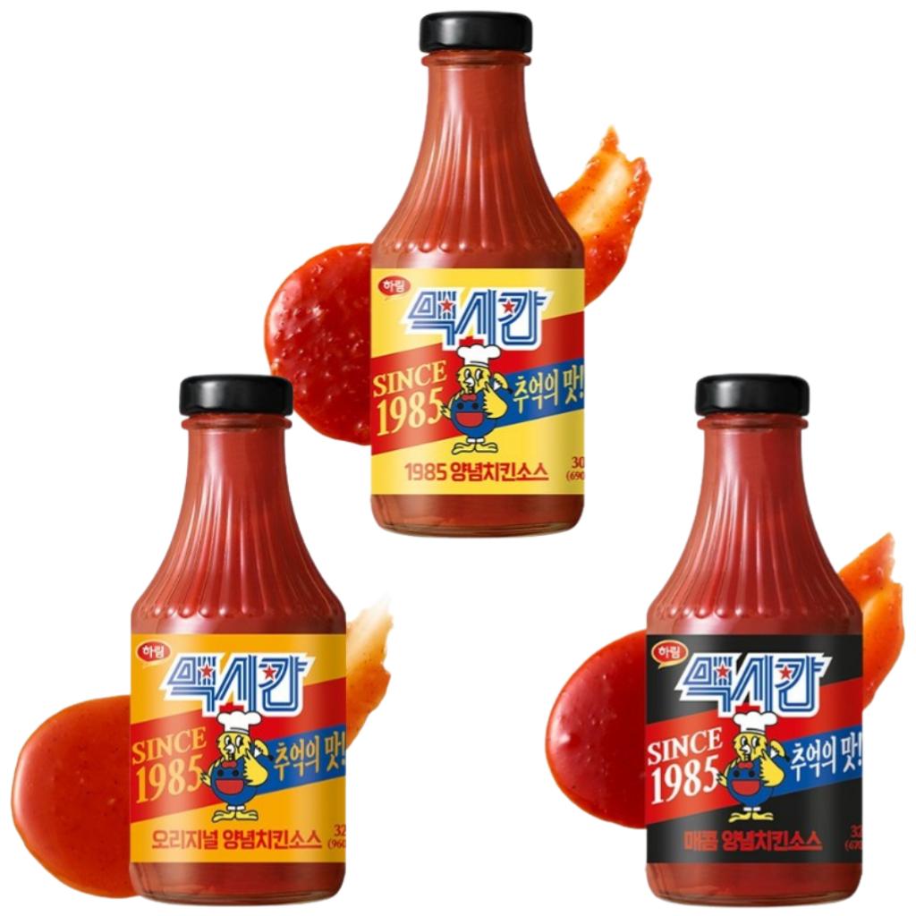 

[Harim] Mexican Yangnyeom Chicken Sauce 3types (Korean Seasoned Chicken Sauce) Spicy Sauce