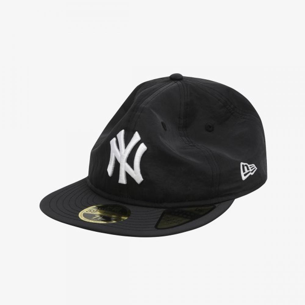 New Era Mlb New York Yankees Nylon Metal Retro Crown Strapback Black 15131627