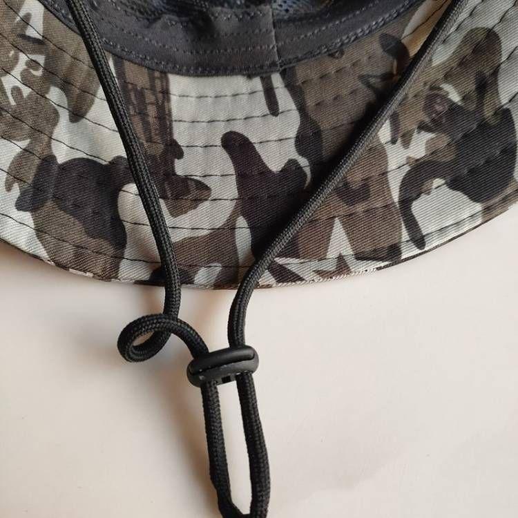 Student Hat Children's Sun Protection Outdoor Camouflage Hat Fishing Sun Protection Fisherman Hat Women's Hat