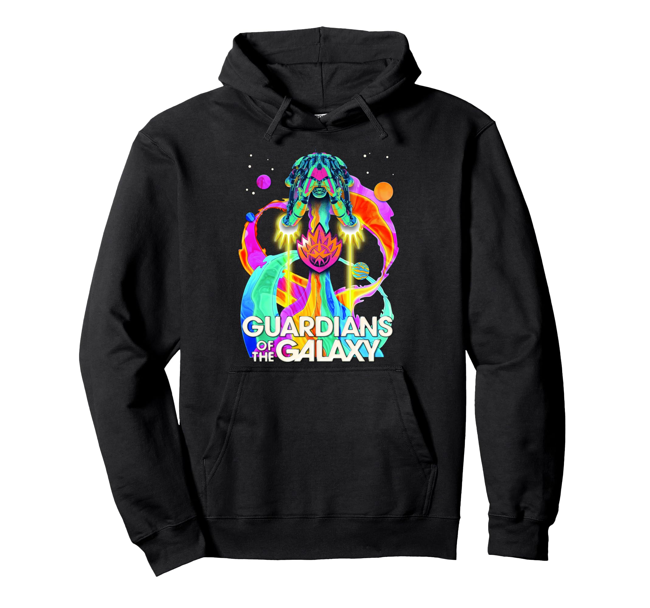 

Marvel Guardians of the Galaxy Vol. 3 Psychedelic Spaceship Hoodie