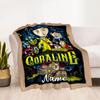Coraline's Magical Adventure Customize Your Name Blanket Throw Customizable Blanket Durable Comfort Great for Seaside Nap Picnics Couch All-Season Use