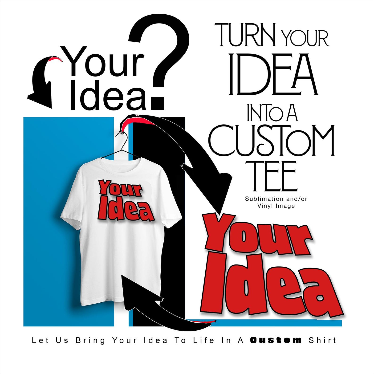 Custom Shirt, Custom T-shirt, Custom Tees, Custom order 2XL