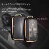SANRILY Smart Key Case for Land Rover, Compatible with Range Rover Evoque, Range Rover Sport, Discovery Evoque, Jaguar, and More. Stylish Remote Key C