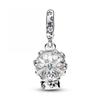 Pandora Snowflake Snowglobe Dangle Charm 792369c01