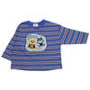 Anpanman Baby Jersey Blue 100% Cotton2025 Autumn/Winter Multi-Border Long-Sleeve T-Shirt 90cm Ea3475azz-2