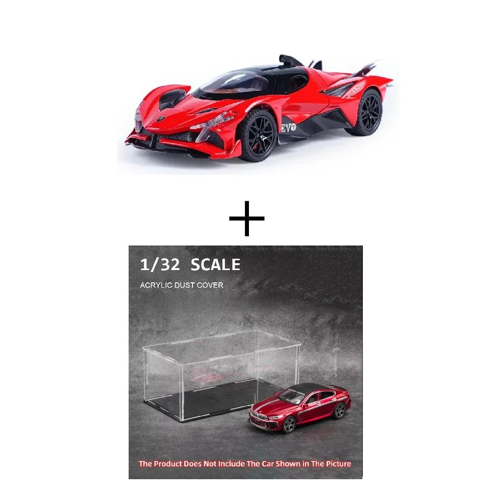 1:32 Scale Apollo EVO Toy Car Model Alloy Diecasts Sound Light Doors Opened Vehicle Models for Children's Interactive Toys