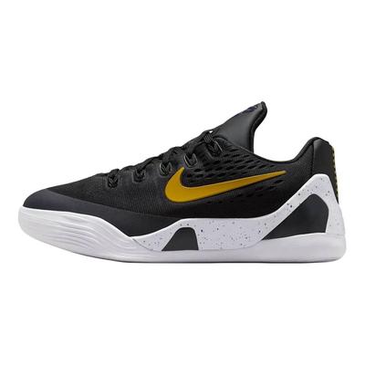 Kobe 9 EM GS Lakers Away Kids Sneakers Black University-Gold White FV3607-003