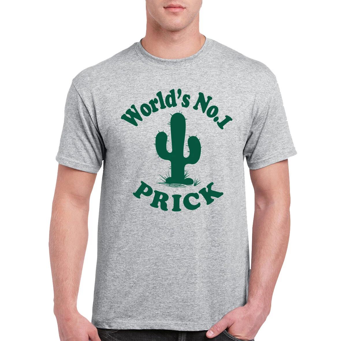 Worlds Number One Prick No1 Prick t-shirt Nick Name funny Joke Birthday Gift XL