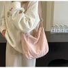 Simple Design Crossbody Bags Portable Nylon Bags Fashionable Solid Color Bags  For Girls