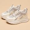 Shoe Girl's New Summer Mesh Breathable Lightweight Casual Shoes Thick-soled Inner Heightened Sports Shoes