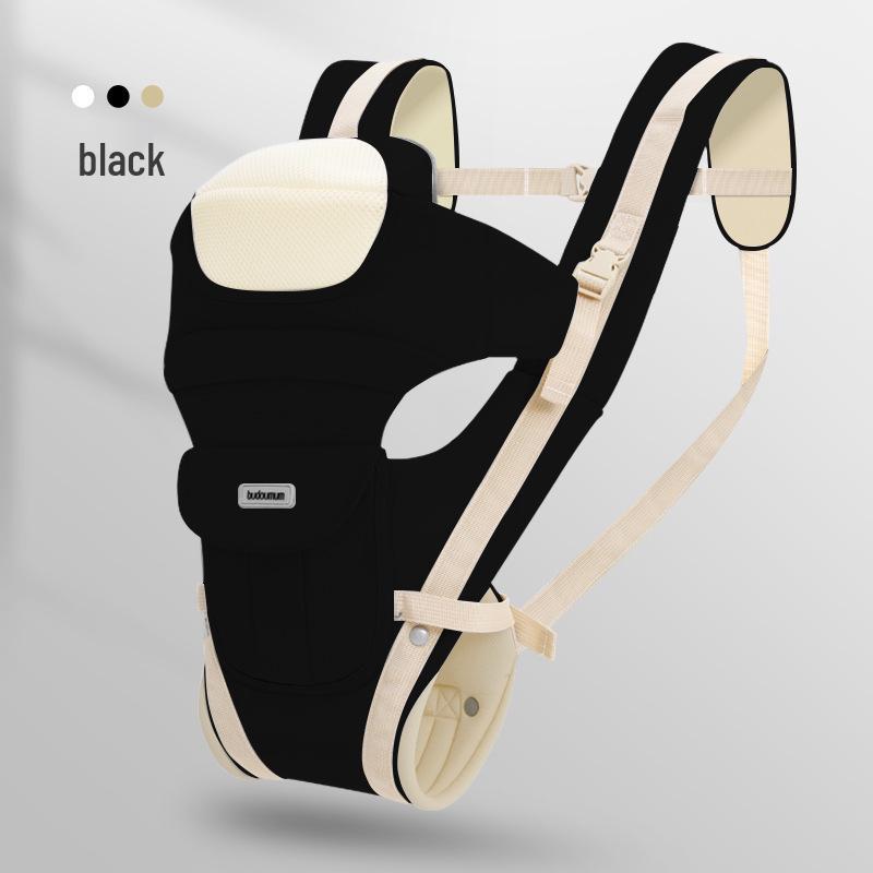 Lightweight 4-Season Baby Carrier with Waist Stool - Multifunctional, Two-Way, Hands-Free Design
