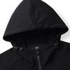 Playboy Men's American Style Half-Zip Hooded Jacket