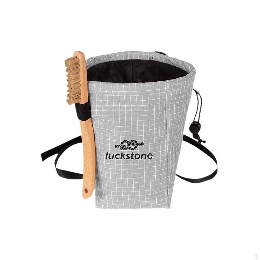 Chalk Bag for Rock Climbing Gym Gear Pouch Storage Bouldering Camping