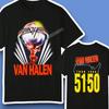 Van Halen 5150 Tour 1986 Grafické Unisex Tričko Všechny Velikosti S-4XL Dárek pro Fanouška