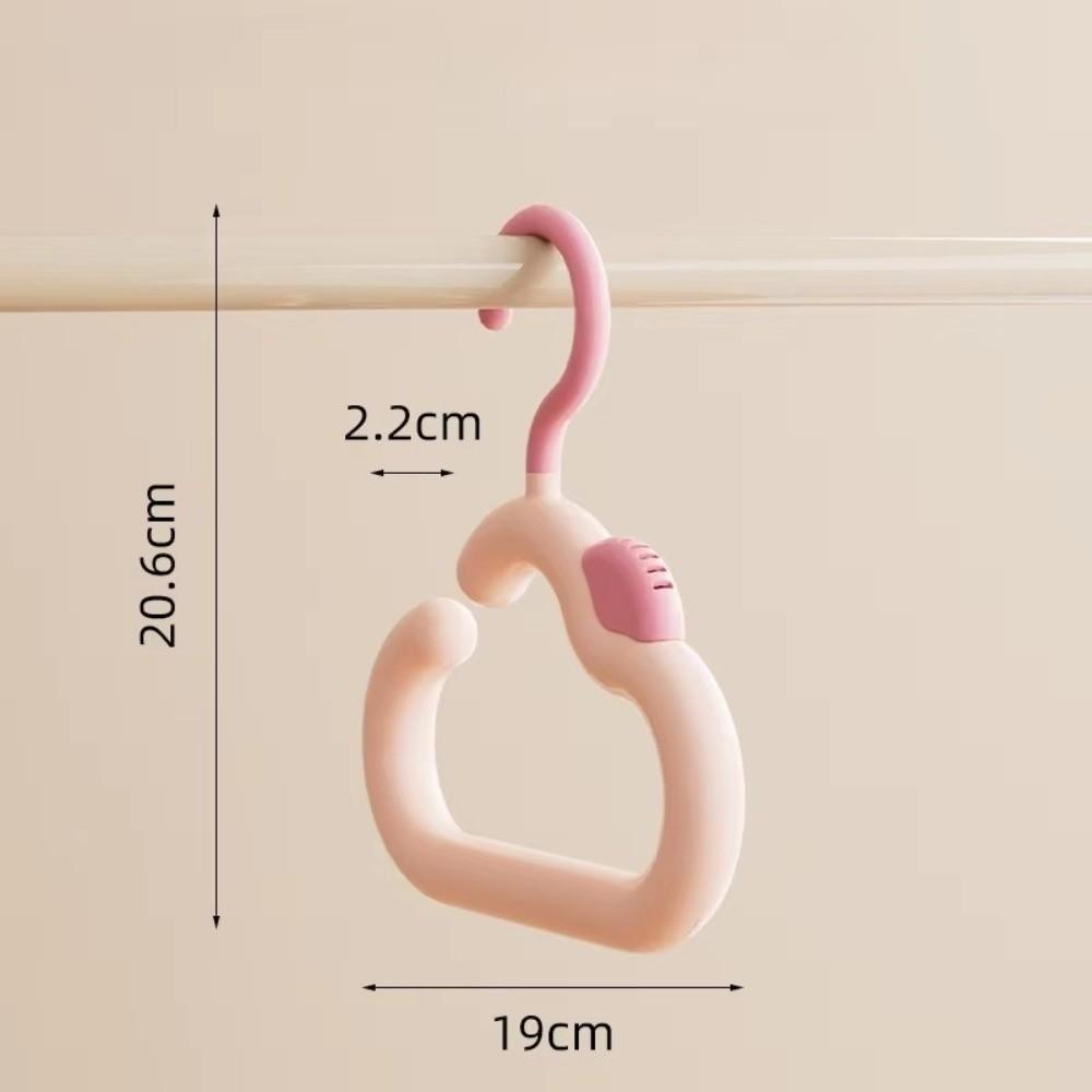 Cloud-Shaped Design Multi-Purpose Hanger Multifunctional Hanging Rack Closet Hook Organizer Plastic Material Hanging Rack