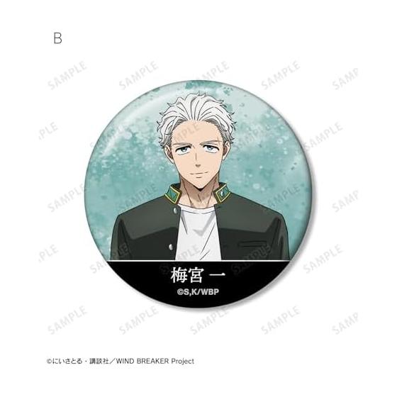 TV Anime "WIND BREAKER" Ichiro Umemiya Can Badge Set of 2