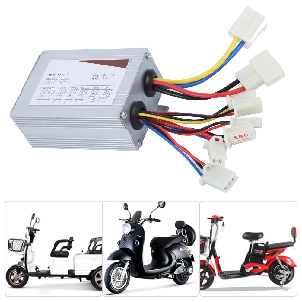 Aluminium Alloy Tricycle Scooter Electric Bicycle 36V Brush Controller Equipment