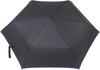 Rose Sangyo Long Mini Folding Solid Flat 82600501 Men's Umbrella, 60cm, Umbrella, Color, Black,