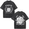 Esquie Clair Obscur Expedition  Vintage Washed T Shirts Mens Women Clothing Fashion Harajuku Short Sleeve Tshirt Streetwear
