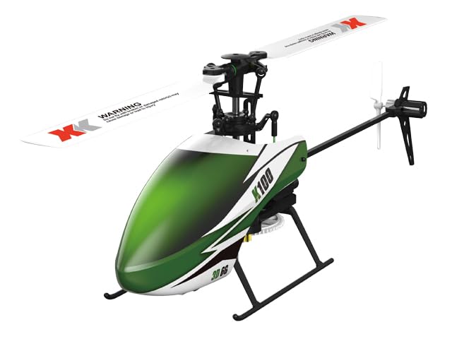 Hitec XK K100 RTF Sistem 3D6G Oficial Japonez Sub Standarde Tehnice Radio Micro Fără Înregistrare Kit K100RTF, Elicopter cu 6 Canale 2,4 GHz,