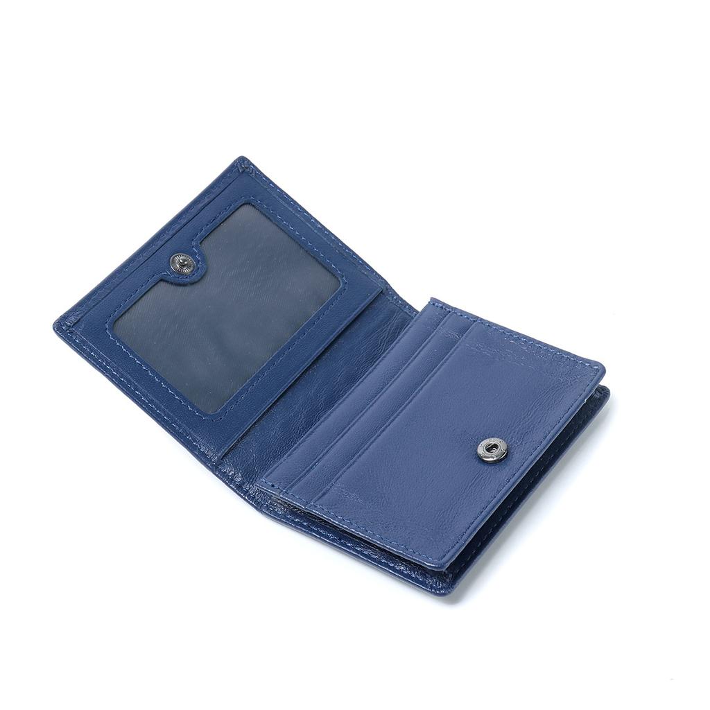 Kartentasche aus gewebtem Schaffell, Visitenkartentasche, Multifunktionstasche aus Leder für Damen, der gleiche Kartenclip für Männer und Frauen, einfache Wechseltasche.