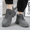 Brand Men Work Safety Shoes Platform Wear-resistant Breathable Tooling Boots Outdoor Walk Driving Sneakers Labor Insurance Shoes