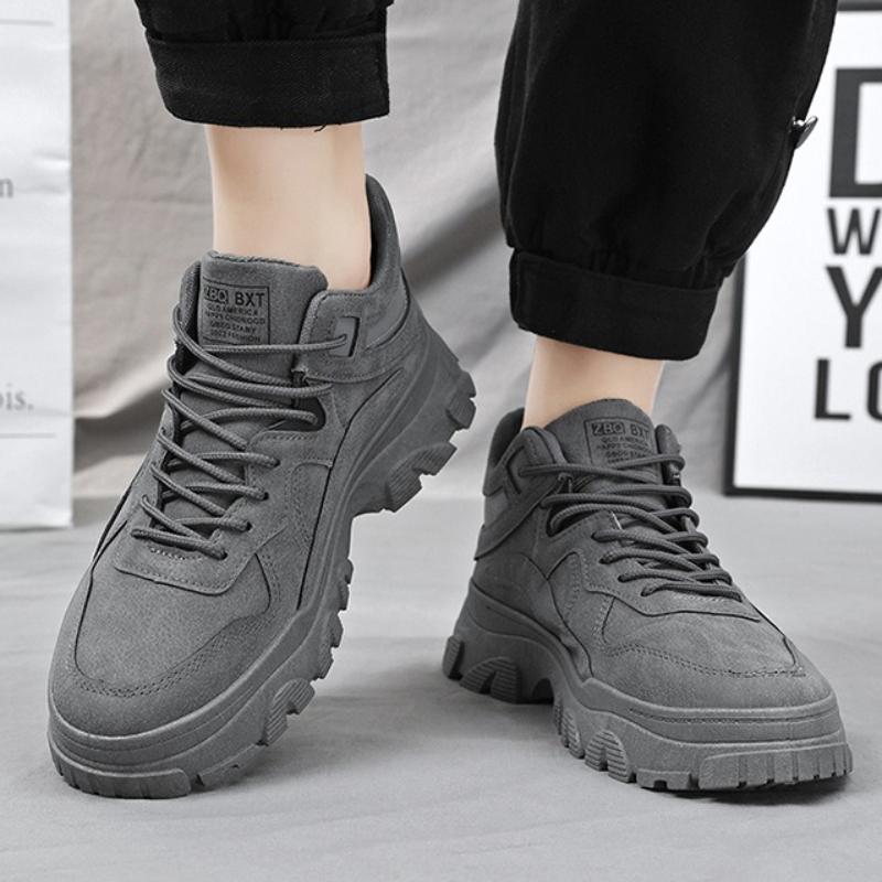 Brand Men Work Safety Shoes Platform Wear-resistant Breathable Tooling Boots Outdoor Walk Driving Sneakers Labor Insurance Shoes