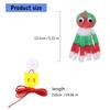 Lovely Suspended Kitten Toy With Chirping Mechanism Soft Fabric Tentacles Design Kitten Entertainment
