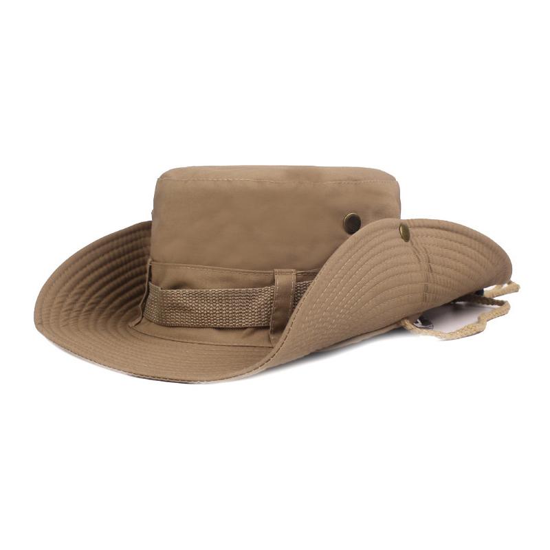 New Summer Fashion Unisex Camouflage Tactical Army Bucket Hats Men Hiking Hunting Panama Cap Outdoor Anti Uv Fisherman Hat