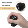 Round Non-Slip Silicone Gear Knob Cover 1PC - Universal 5/6 Speed Manual Transmission Grip, Car Gear Protector