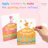 Magic Scratch Paper Set 2026 Scratch Off Postcard Party Favors DIY Drawing Supplies for Kids Classroom Travel Birthday Gift