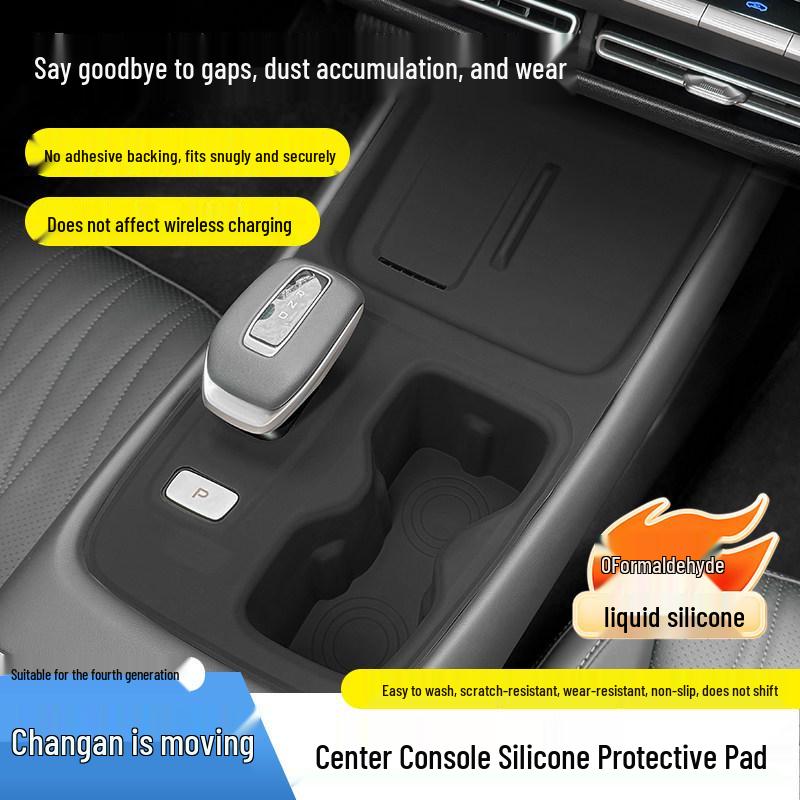 Silicone Protective Pad for Changan EADO 4th Gen Console & Gear Shift Panel
