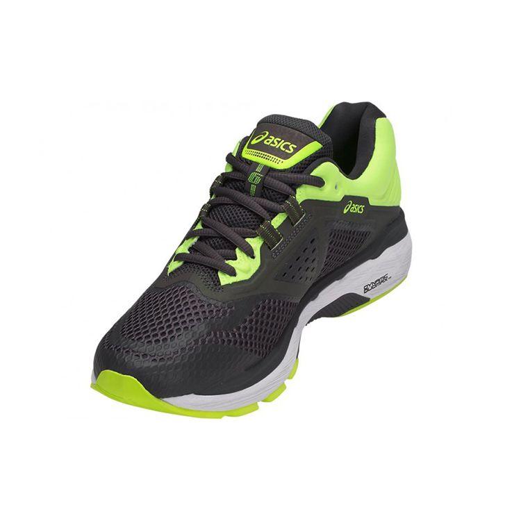 Asics Gt-2000 6 Mens Black Green T834N-9595