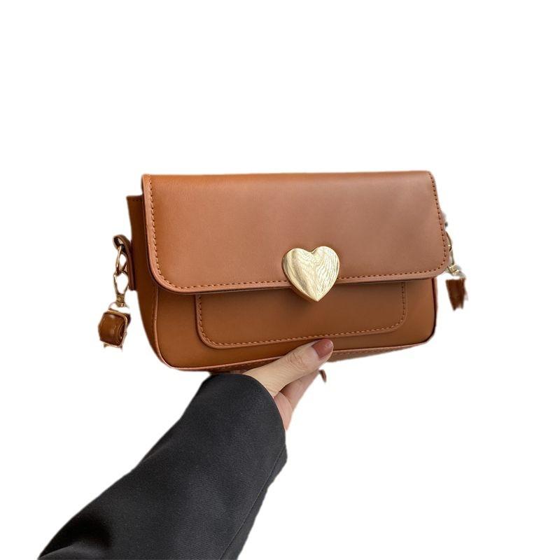 Premium Textured Women's Bags, Bags, New 2025 Fashion Shoulder Underarm Bags, Messenger Bags, Foreign-style Versatile Small Square Bags