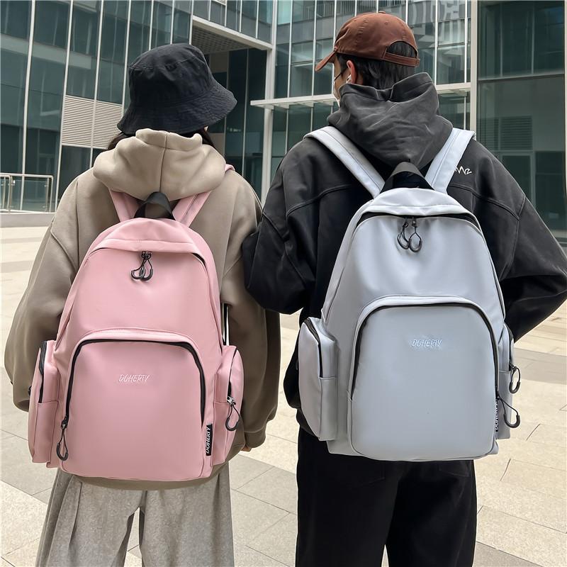 Schoolbag Japanese schoolbag female ins college style college student simple casual backpack niche design sense lightweight backpack