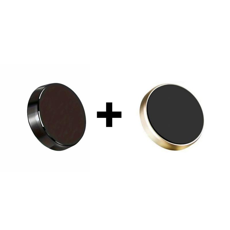 2pcs Super Magnetic Car Phone Holder Suitable for Mobile Phone GPS Stand Dashboard Wall Mounted Car Magnet Sticker