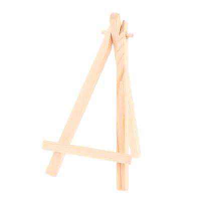 9*16Cm Mini Wood Artist Tripod Painting Easel For Photo Painting Postcard Display Holder Frame Cute Desk Decor