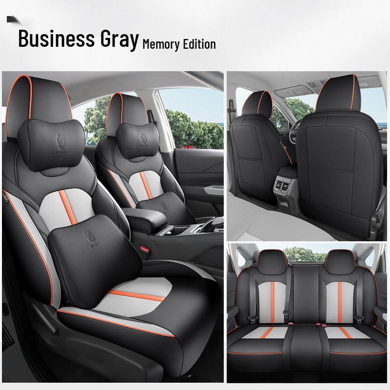 Universal Leather Seat Covers for Dongfeng Fengshen E70 - All-Season, Full Enclosure