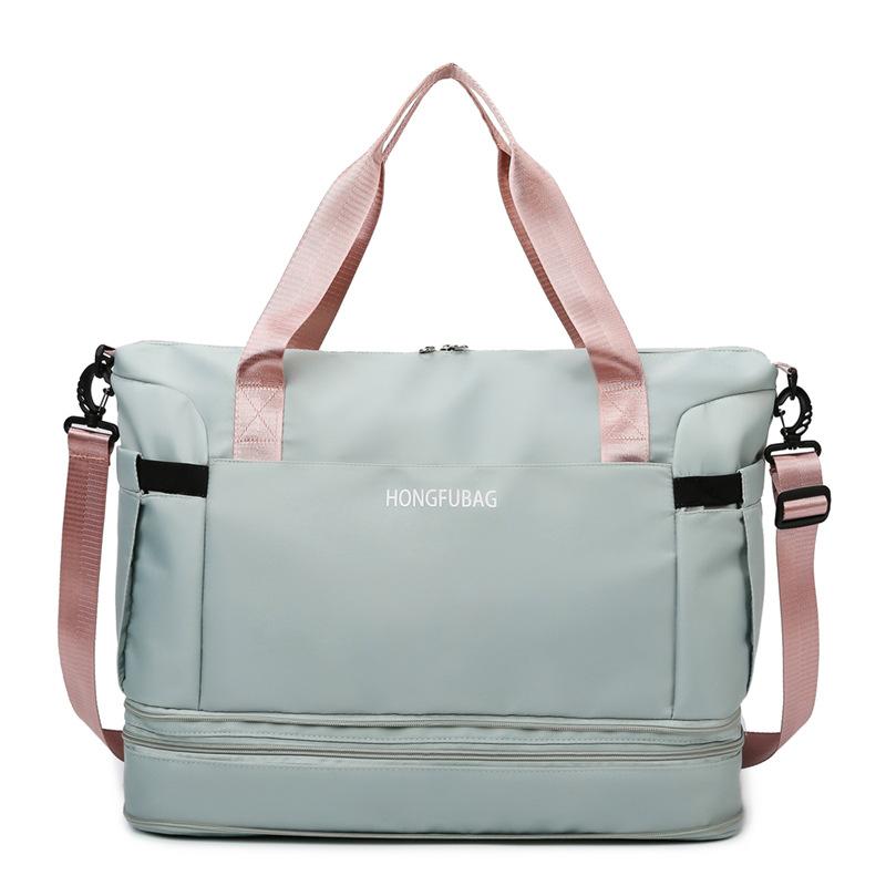 Travel bag Large capacity portable business trip portable delivery storage bag Sports fitness bag Luggage bag Short trip bag