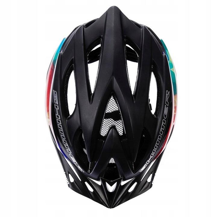 Kask Rowerowy Regulowany Meteor Shimmer S 52-56 Siatka Otwory Wentylacyjne