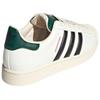 adidas Orijinal Superstar Çok Yönlü Rahat Dayanıklı Düşük Üst Kaykay Ayakkabıları Unisex Spor Ayakkabı Beyaz Siyah Yeşil JP9188