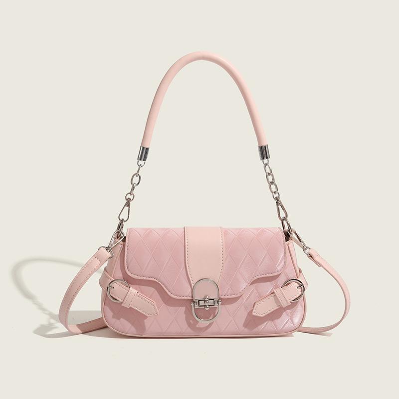Underarm Bag Women'S Bag Summer Trendy Sweet Cool Hot Girl Bag Women'S Hardware Lock Flip Commuter Shoulder Bag Women