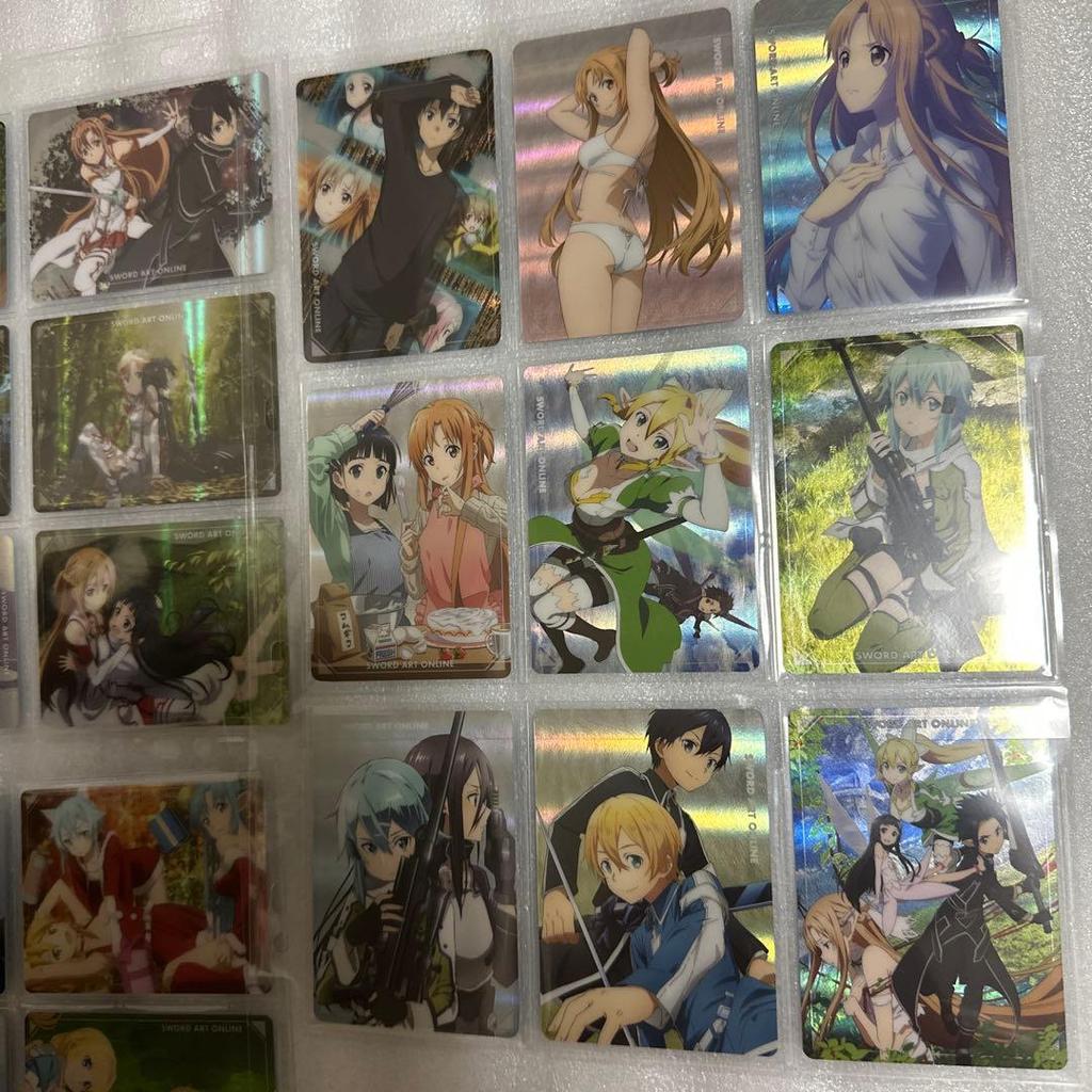 Used Sword Art Online Union Arena Hologram Picture Collection