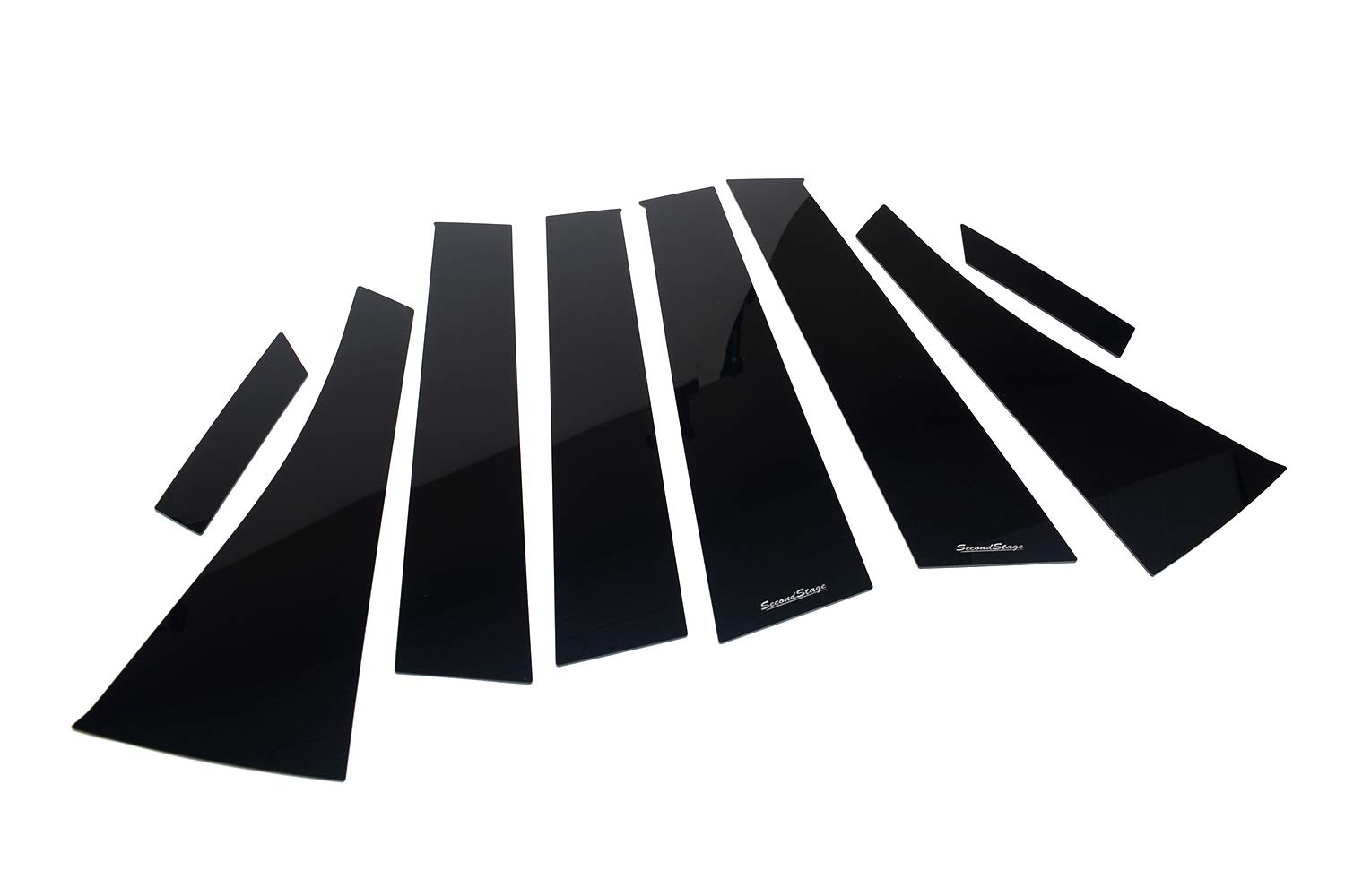 

Накладка стойки второго ряда для Nissan Note Aura и E13, FE13, e-POWER, цвет рояльный лак (без козырьков) - (SHN0191BLK)