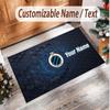 Personalized Crystal Velvet Carpet Club Brugge FC Pattern Non Slip Floor Rug
