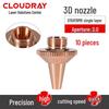 Buse de découpe laser 3D monocouche Cloudray M8 (Paquet de 10)