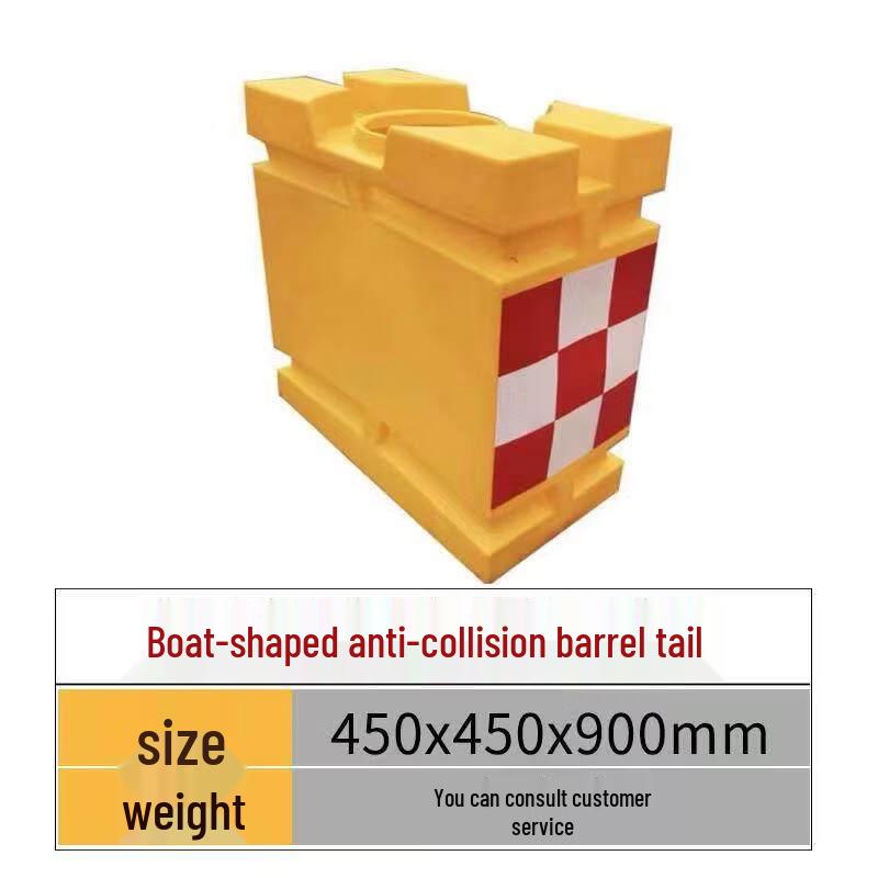 

Boat-Shaped Traffic Safety Water Barrier