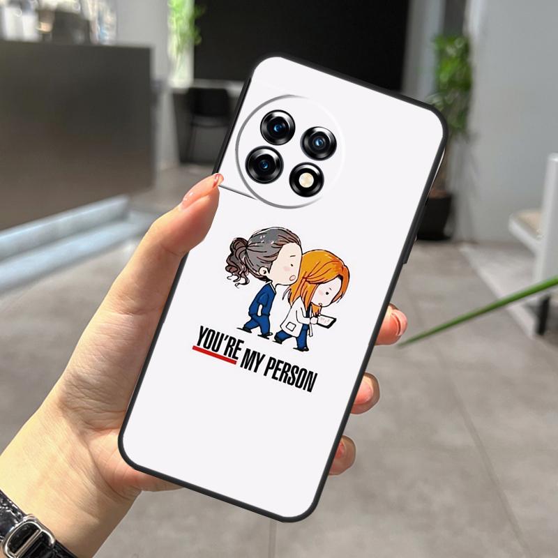 

Анатомия Грейс Ты мой человек Чехол Для OnePlus Nord N20 N30 CE 5 3 4 Lite OnePlus 15 13 12 11 10 Pro 10T 13T 13R 15R Обложка OnePlus Nord 3